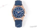 TW Factory Patek Philippe Complications Caliber 26-330 SCJSE Movement RG Case Blue Face/Band Watch 40mm 